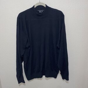 Tulliano Men’s Silk Blend Sweater Size XL Black